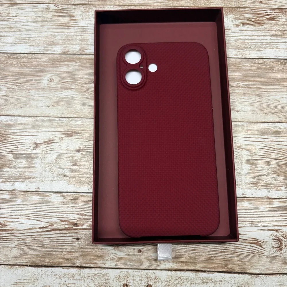 Latercase Crimson Phone Case for iPhone 16 Plus Impossibly Thin  New Open‎ Box
